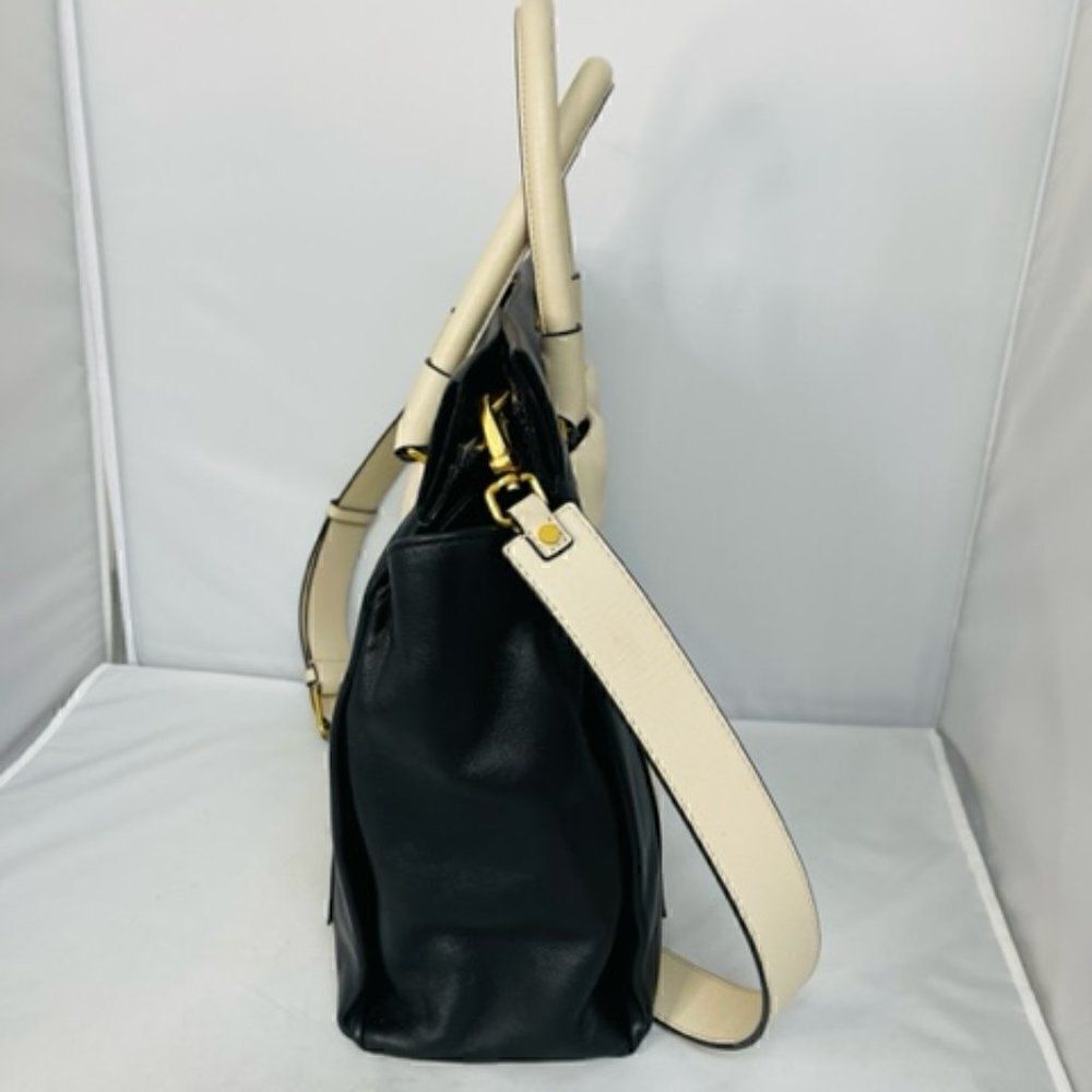 Marc by Marc Jacobs leather know when to fold em Nicky bag Two Toned color-block - Picture 2 of 8